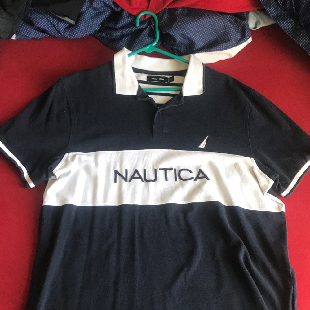 Mens Nautica Polo L
